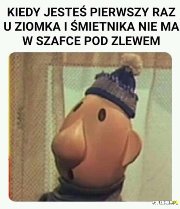 Śmietnik pod zlewem