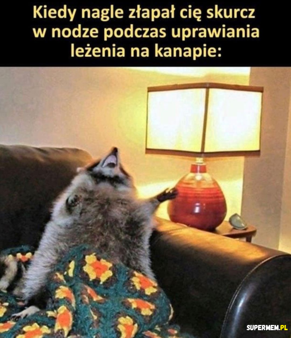 Skurcze w trakcie leżenia 