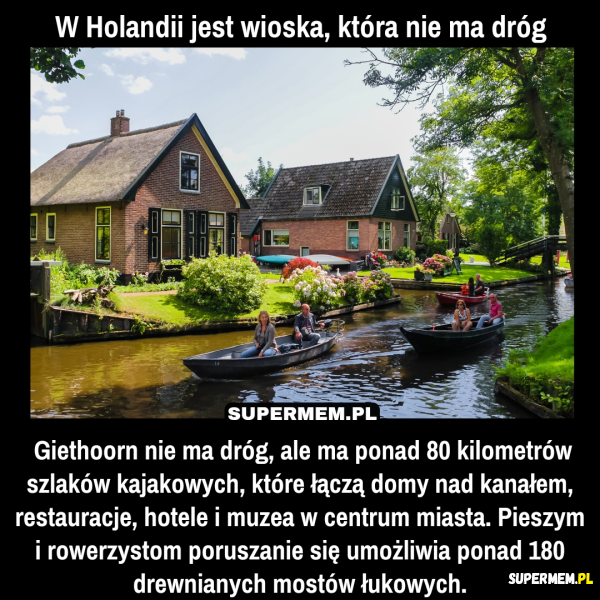 Giethoorn - Holandia
