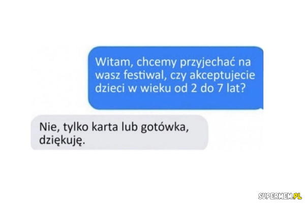 Czy na festiwal można zabrać dzieci 