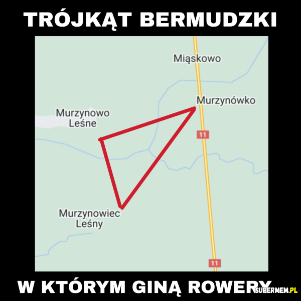 Trójkąt Bermudzki w Polsce