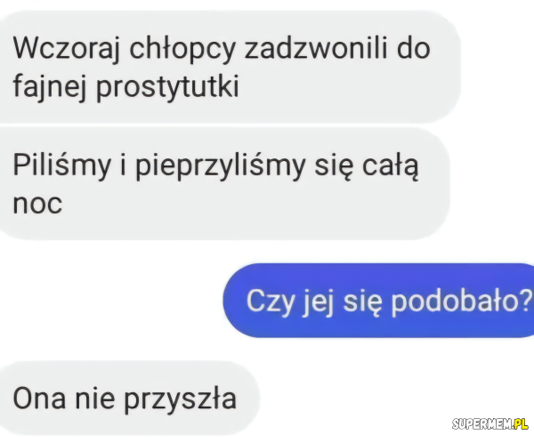 Pierwszy raz z prostytutką